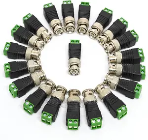 BNC Green Screw Type for CCTV Camera (10pcs)