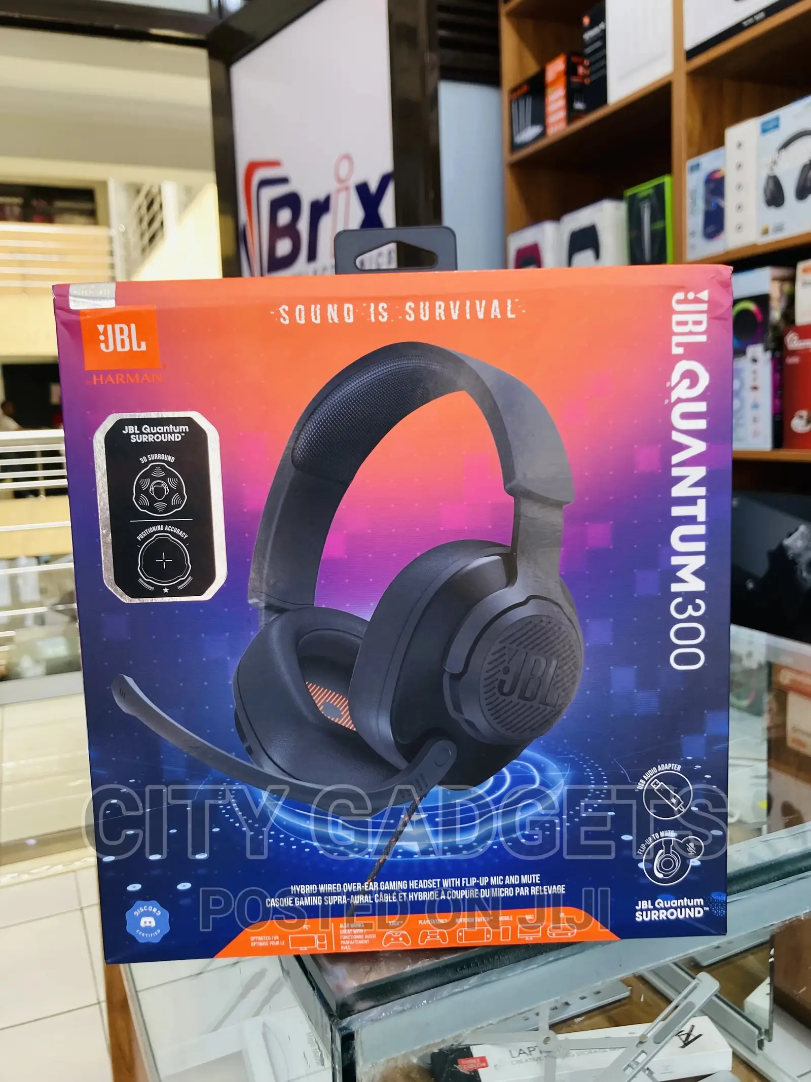 JBL Quantum 300 Gaming Headset