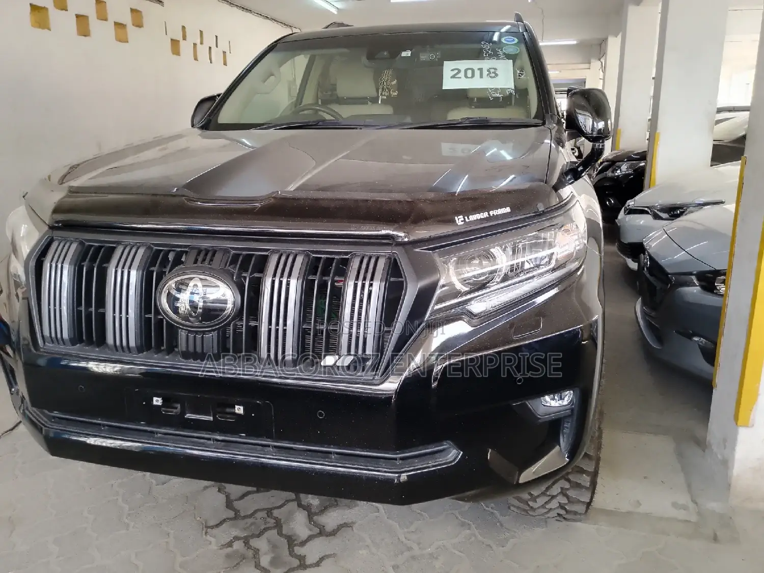 Toyota Land Cruiser Prado 2018 Black