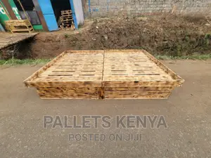 4*6 Pallet Bed- Detachable Bed- (Plt)