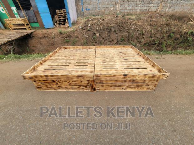 4*6 Pallet Bed- Detachable Bed- (Plt)