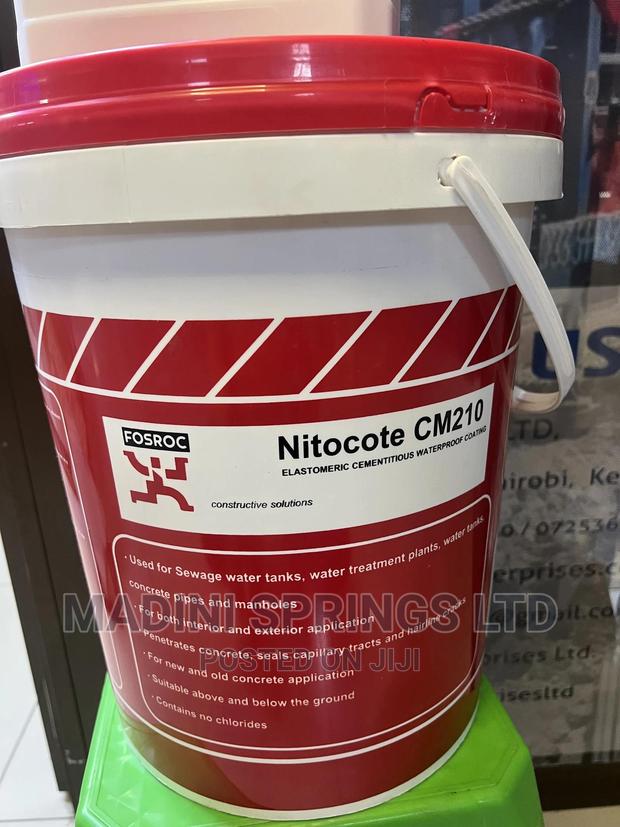 Fosroc Nitocote Cm210 Waterproof Cementious Coating - thumbnail 4