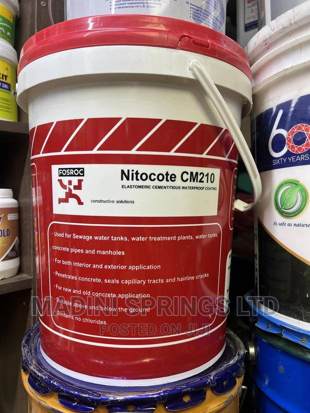 Fosroc Nitocote Cm210 Waterproof Cementious Coating - thumbnail 2