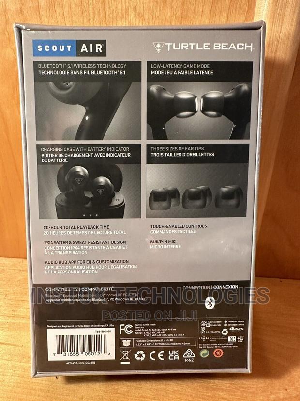 Turtle Beach Scout Air True Wireless Earbuds - thumbnail 2