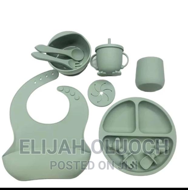 10pcs Silicon Feeding Set - thumbnail 2