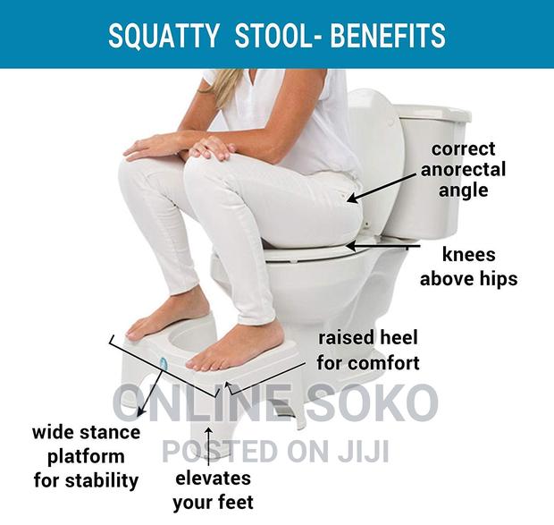 Portable Comfortable Bathroom Squatty Potty Toilet Stool - thumbnail 9