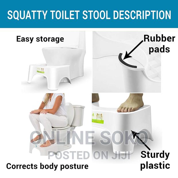 Portable Comfortable Bathroom Squatty Potty Toilet Stool - thumbnail 10