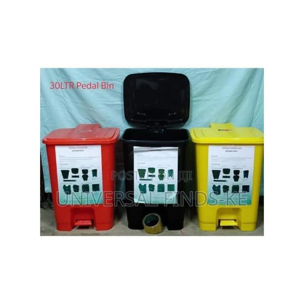 30ltrs Givanni Pedal Dustbin - main view