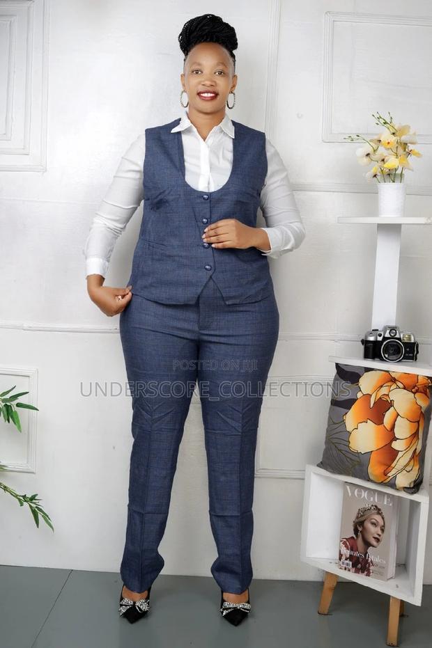 High-End Quality Ladies Two Piece Trouser Suits