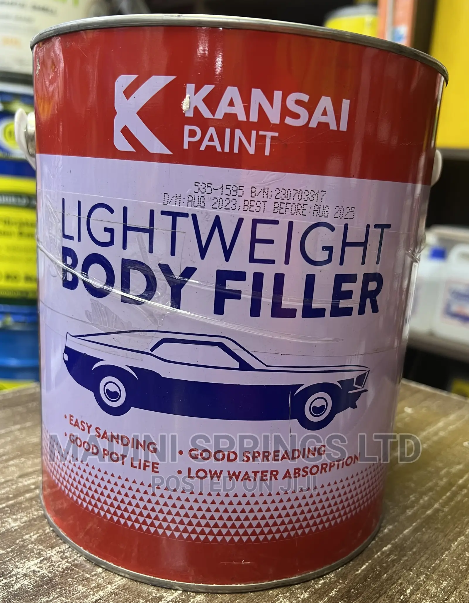 Automotive Paints Body Filler(4.5kgs)