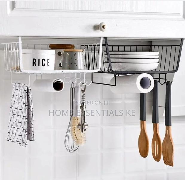 *3 in 1 Under the Shelf Metallic Organizer - main view