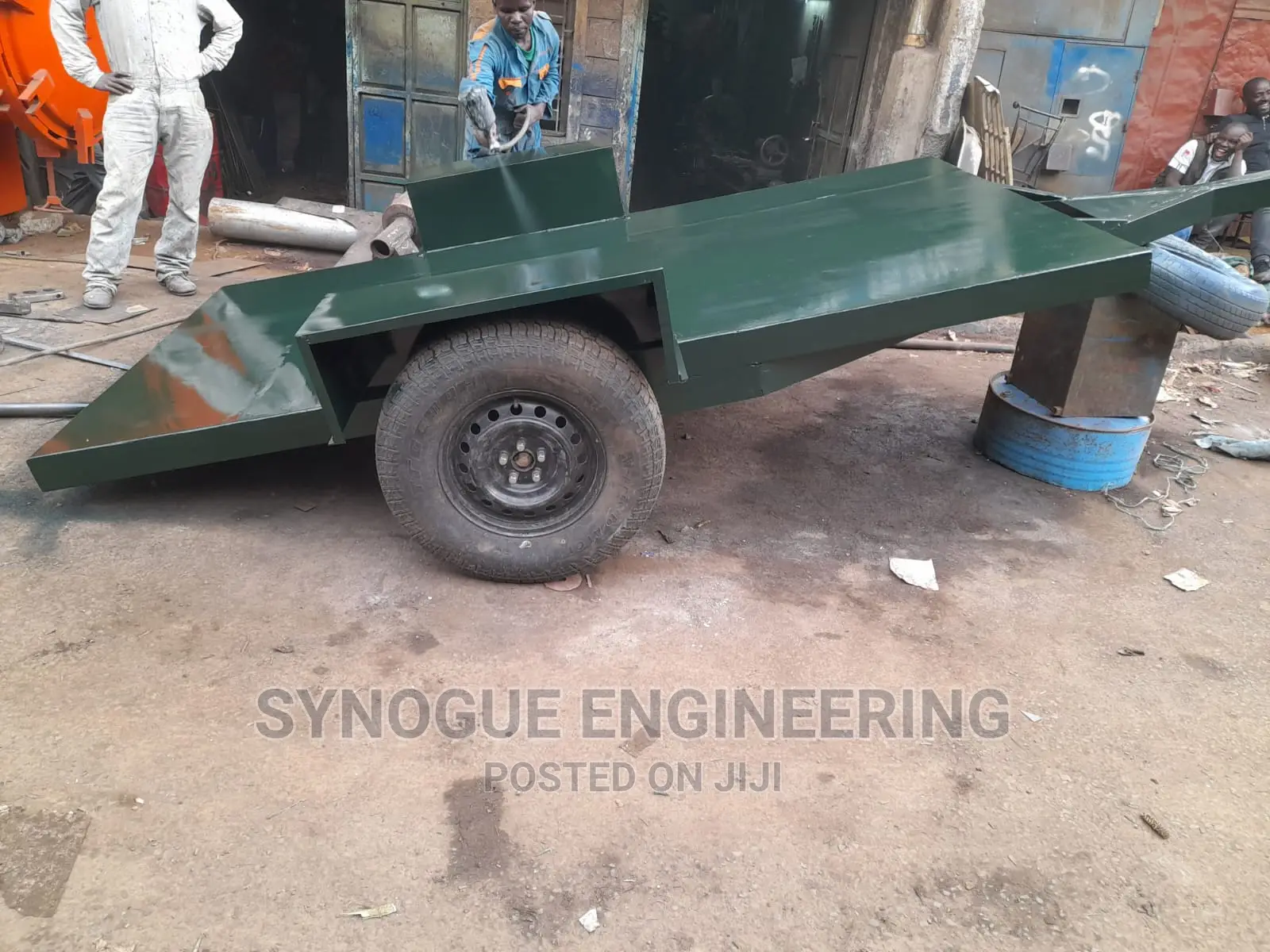 Flatbed Single Axle Trailer