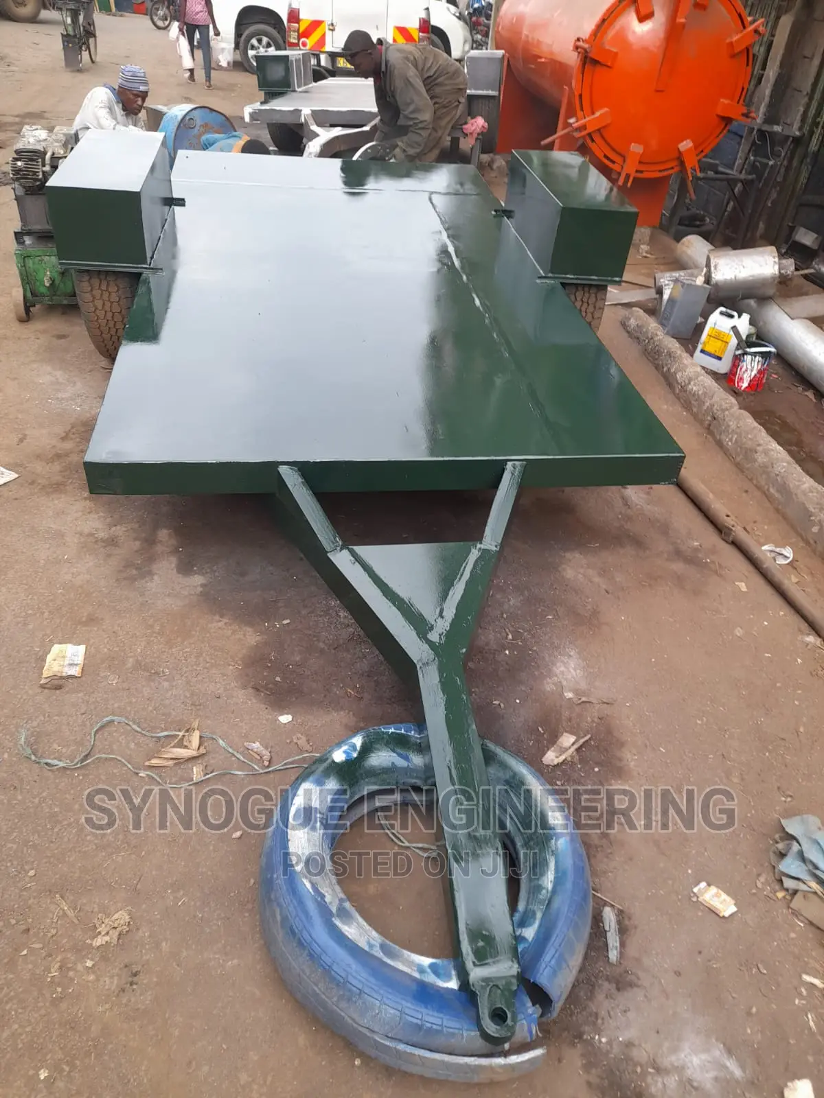 Flatbed Single Axle Trailer