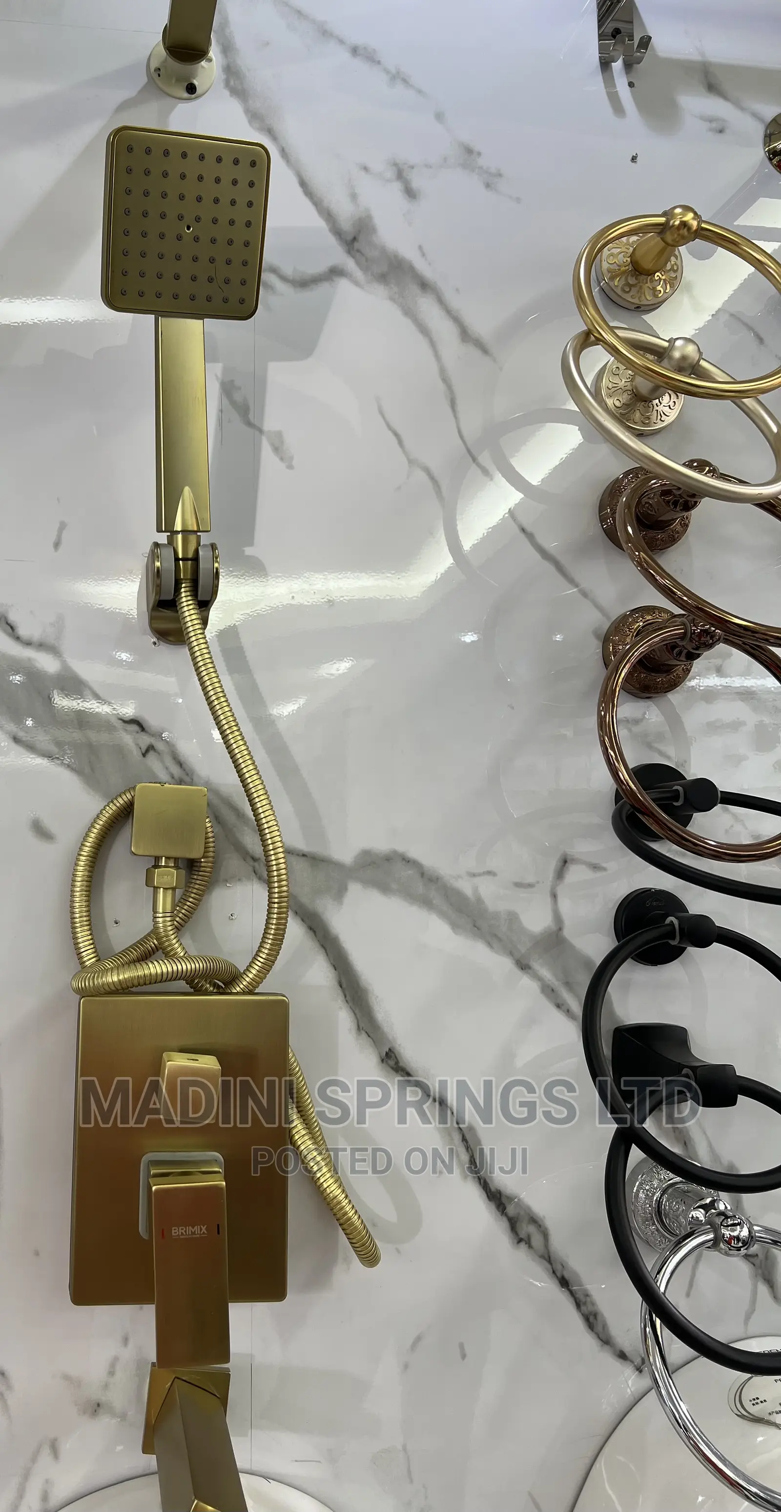 Brimix Shower Mixers (In Black, Gold and Silver)