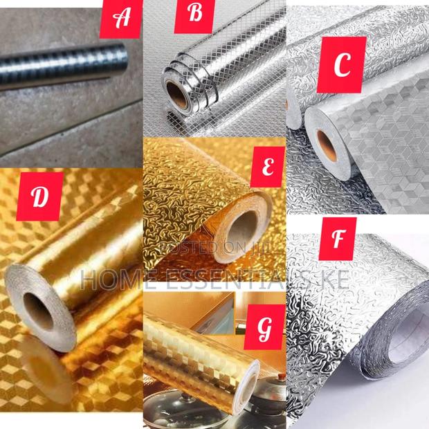 60x500cm Self Adhesive Kitchen Allumium Foil Kitchen Tops