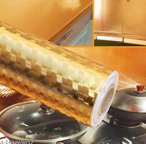 60x500cm Self Adhesive Kitchen Allumium Foil Kitchen Tops - thumbnail 3