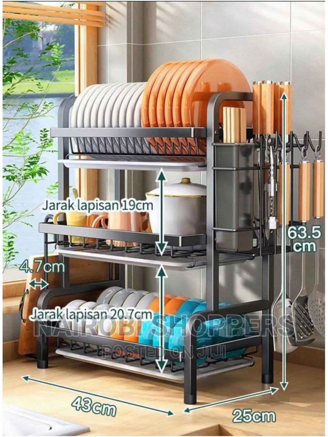High Quality Utensils Rack 3 Layers