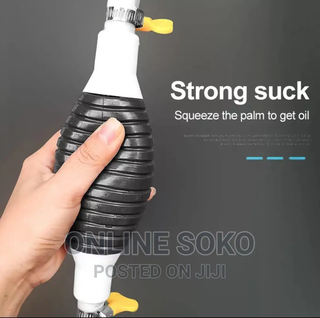 Portable Manual Siphoning Car Fuel Transfer Pump Kit