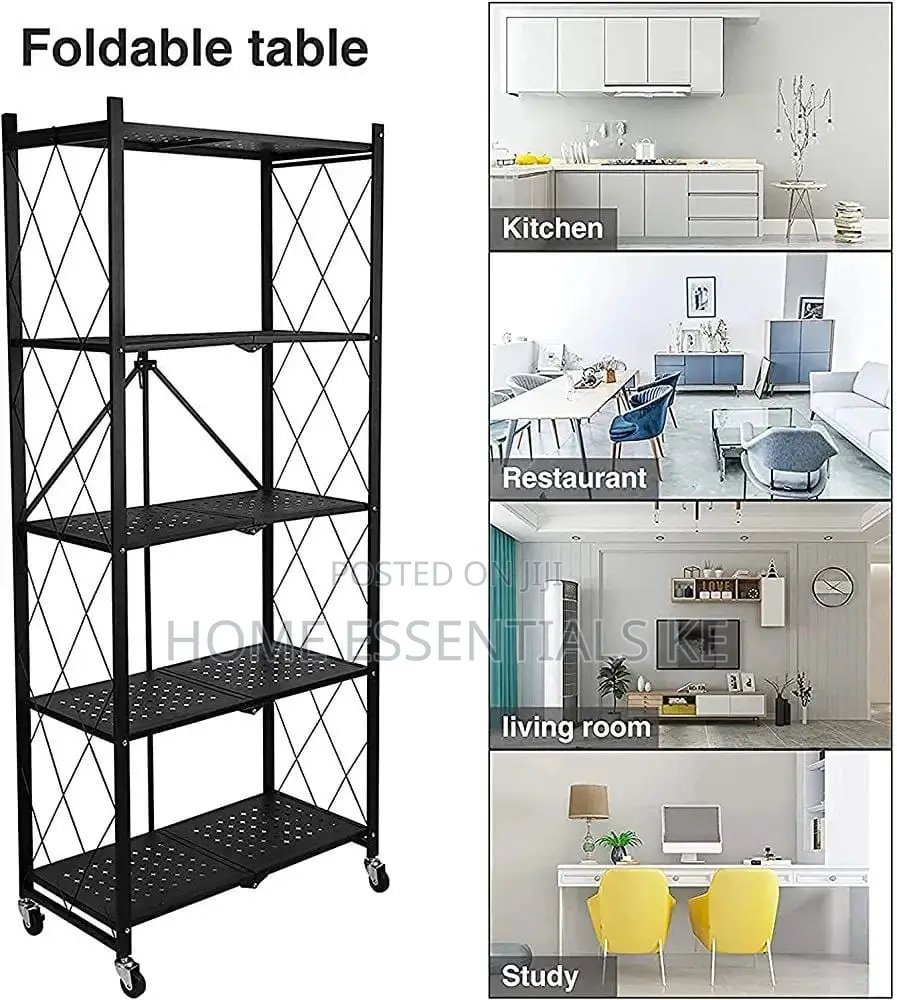 5tier Foldable Kitchen Rack