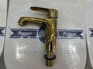 Lever, Star Knob Chrome Taps(With Aerators for Sinks)