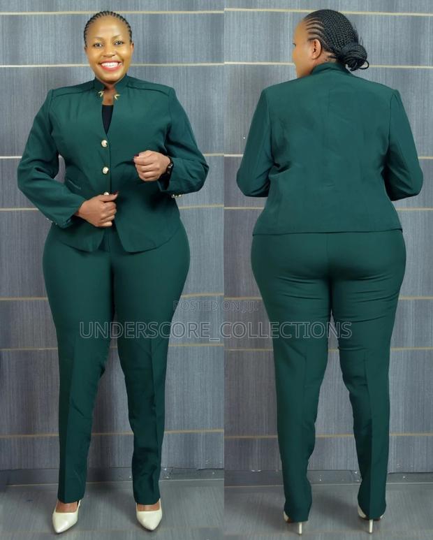 High-End Ladies Classy Official Two Piece Longsleeved Suits