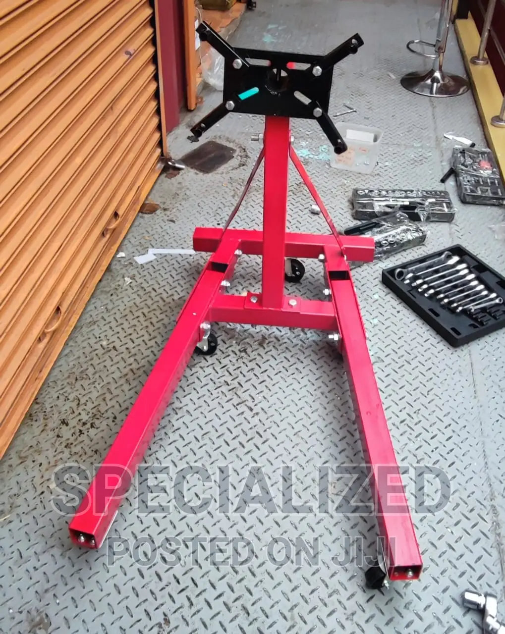 Vehicle Engine Repair and Rebuilding Rotating Stand