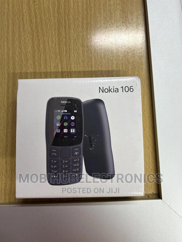 New Nokia 106 Black