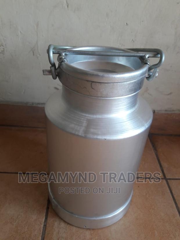 10 LTR Milk Can/Aluminium Lockable Milkcan - thumbnail 2