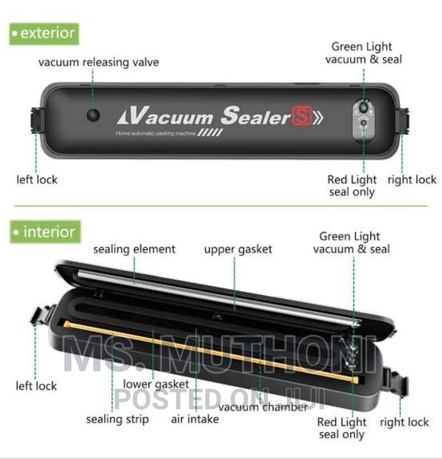 *Big Vacuum Sealer ;2 Options Vacuum Only + V - thumbnail 2