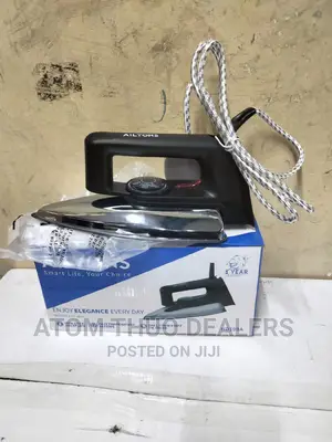 AILYONS HD-199A Electric Dry Iron Box Silver Black Instock