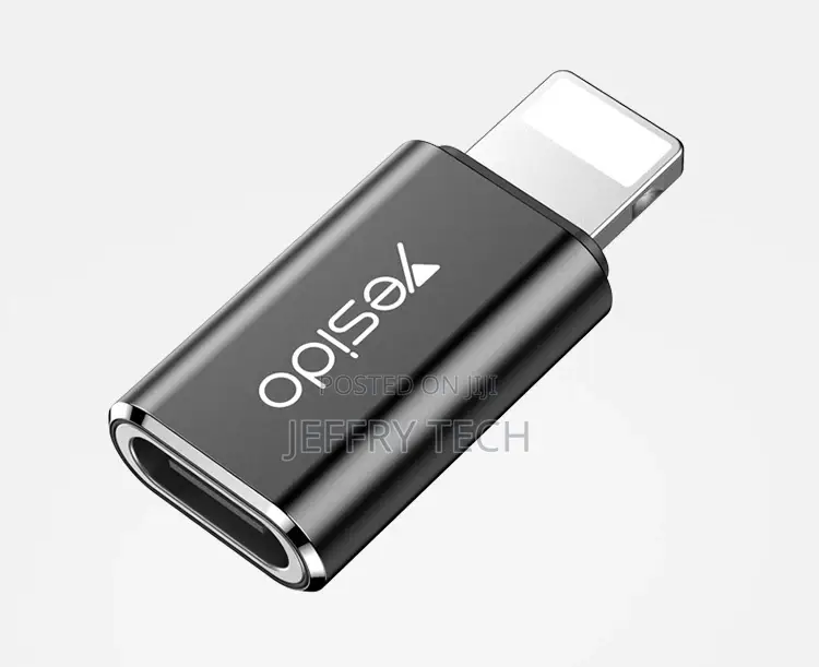 USB C Female To Lightning Male Adapter Charging Yesido