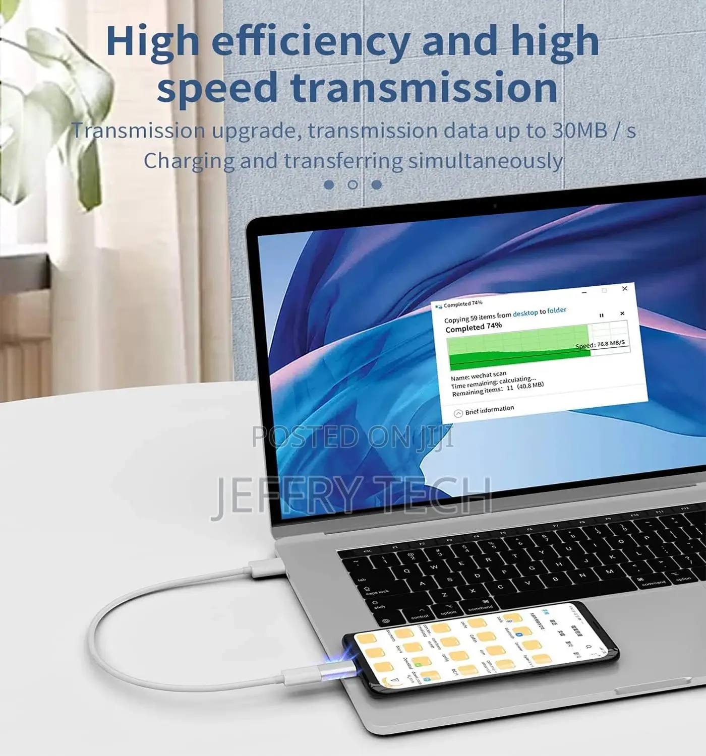 Lightning (Female) to USB C (Male) Adapter, USB C Adapter,