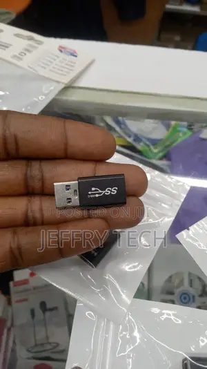 USB 3.1 GEN 2 Male to Type-C Female Adapter, Support Double