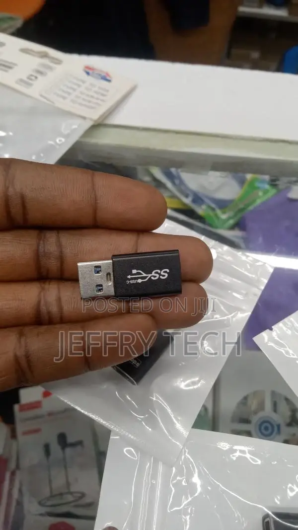 USB 3.1 GEN 2 Male to Type-C Female Adapter, Support Double