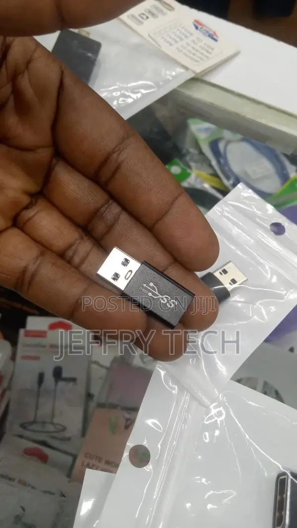 USB 3.1 GEN 2 Male to Type-C Female Adapter, Support Double