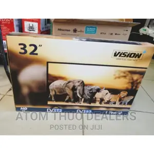 Vision Plus VP8832DF 32" HD Frameless Digital LED Tv