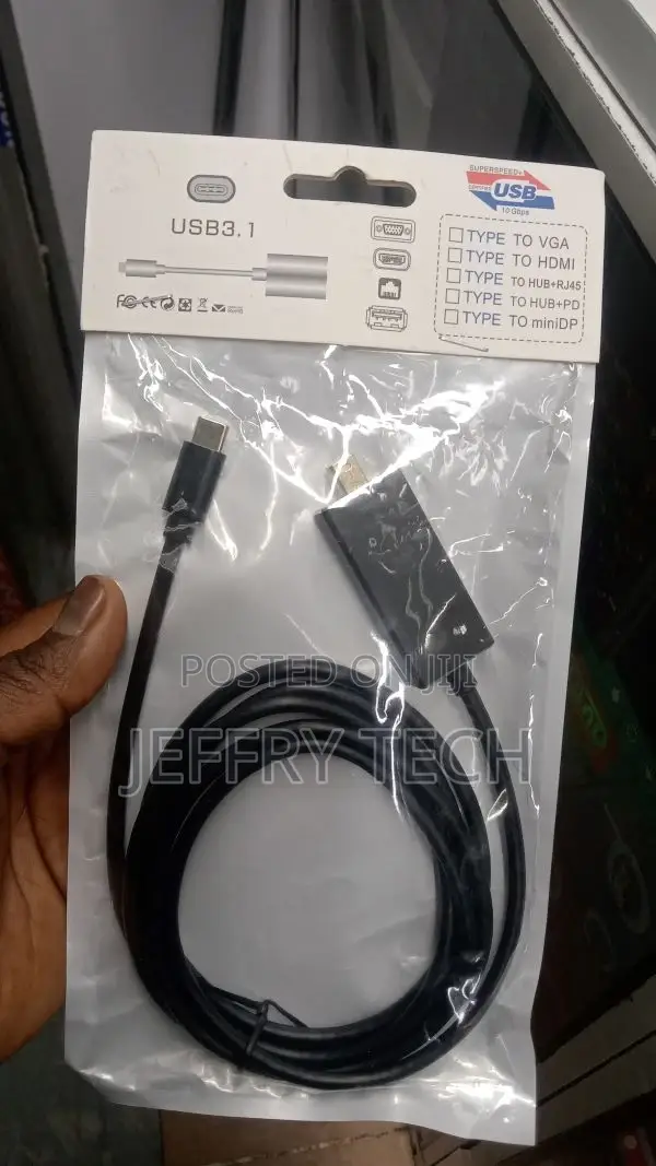 Tobo USB Type C Cable 1.8 M USB-C to Mini Display-Port Type