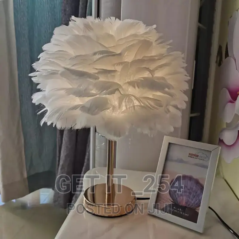 LED Modern Feather Night Ligg