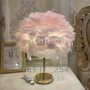 LED Modern Feather Night Ligg