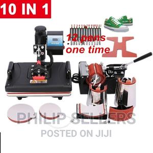Generic 10 in 1 Combo Heat Press Machine Sublimation Heat Tr - thumbnail 2