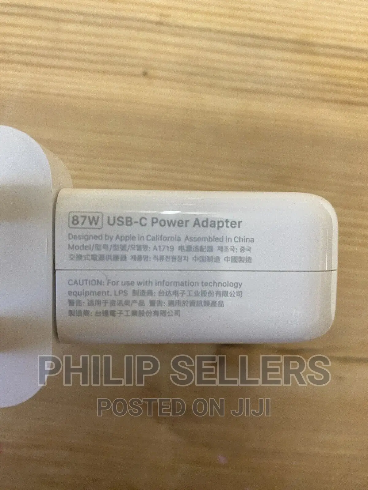 Apple 67W USB-C Power Adapter With Magsafe 3 Cable (2m)