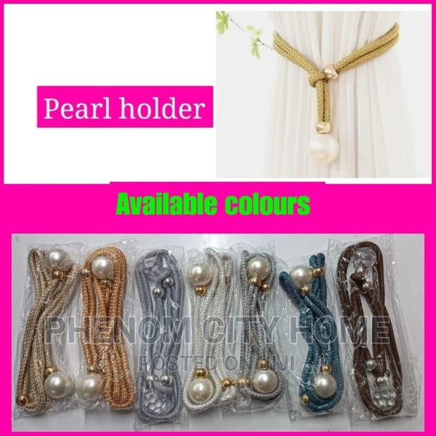 Pearl Design Curtains Holders