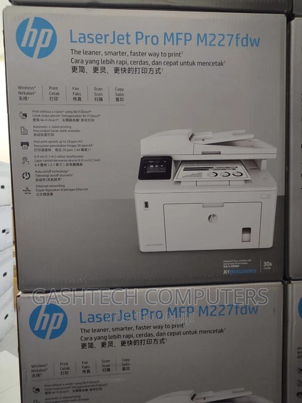 HP Laserjet PRO MFP M227fdw Printer - main view
