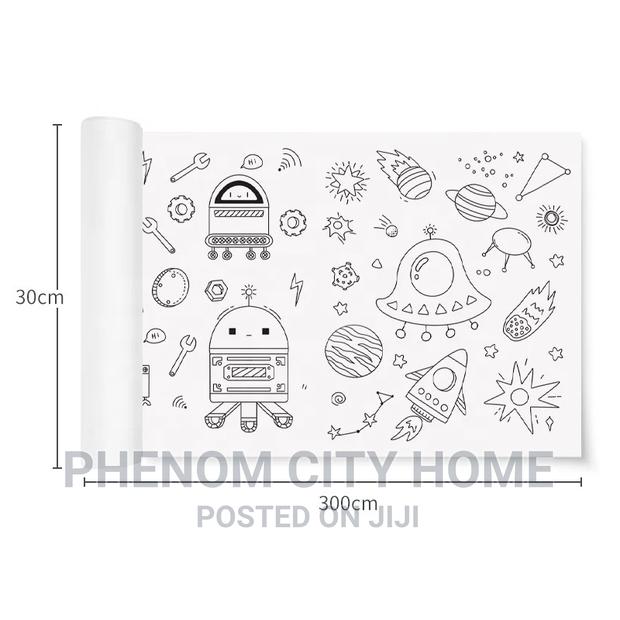 4 PCS Kids Colouring Roll - thumbnail 3