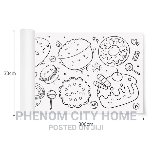 4 PCS Kids Colouring Roll - main view