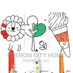 4 PCS Kids Colouring Roll