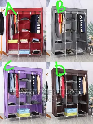 Metallic Durable Wardrobe.