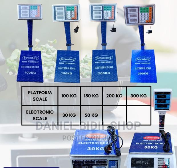 100kgs Electric Platform Scale - main view