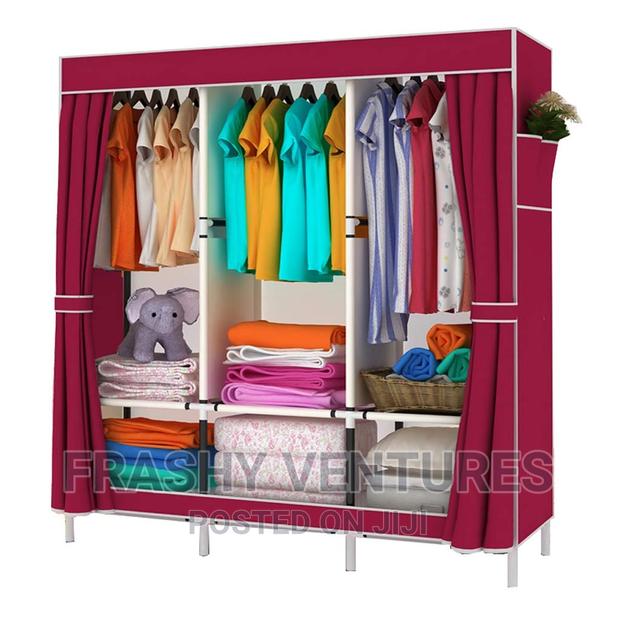 Metallic Strong Wardrobe 3 Column