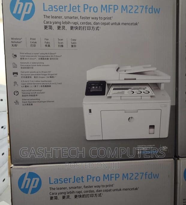HP Laser Jet Pro MFP M227fdw Printer Print Copy Scan Fax - main view